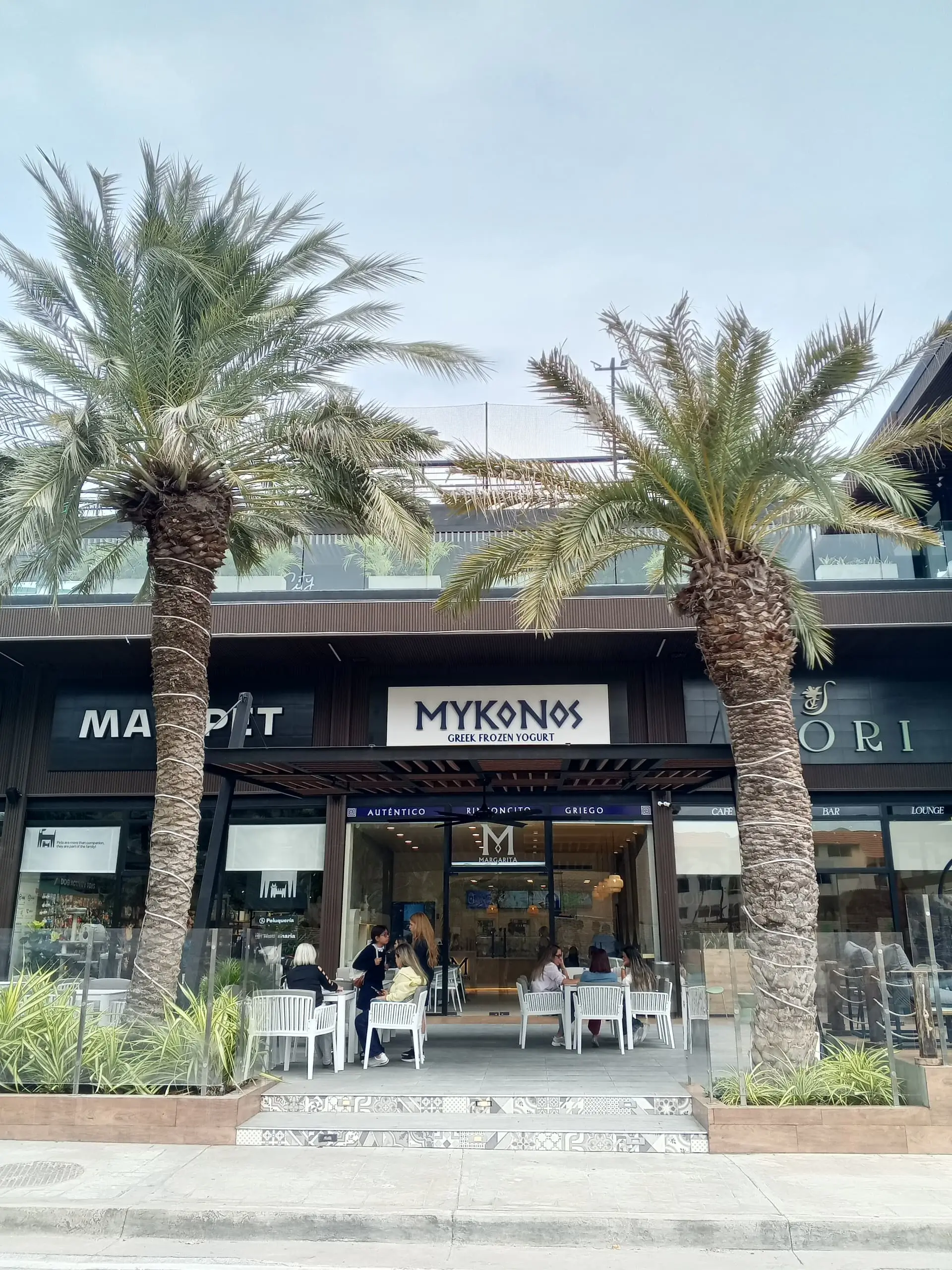 Sucursal Mykonos Greek Margarita - Playa el ángel City place planta baja