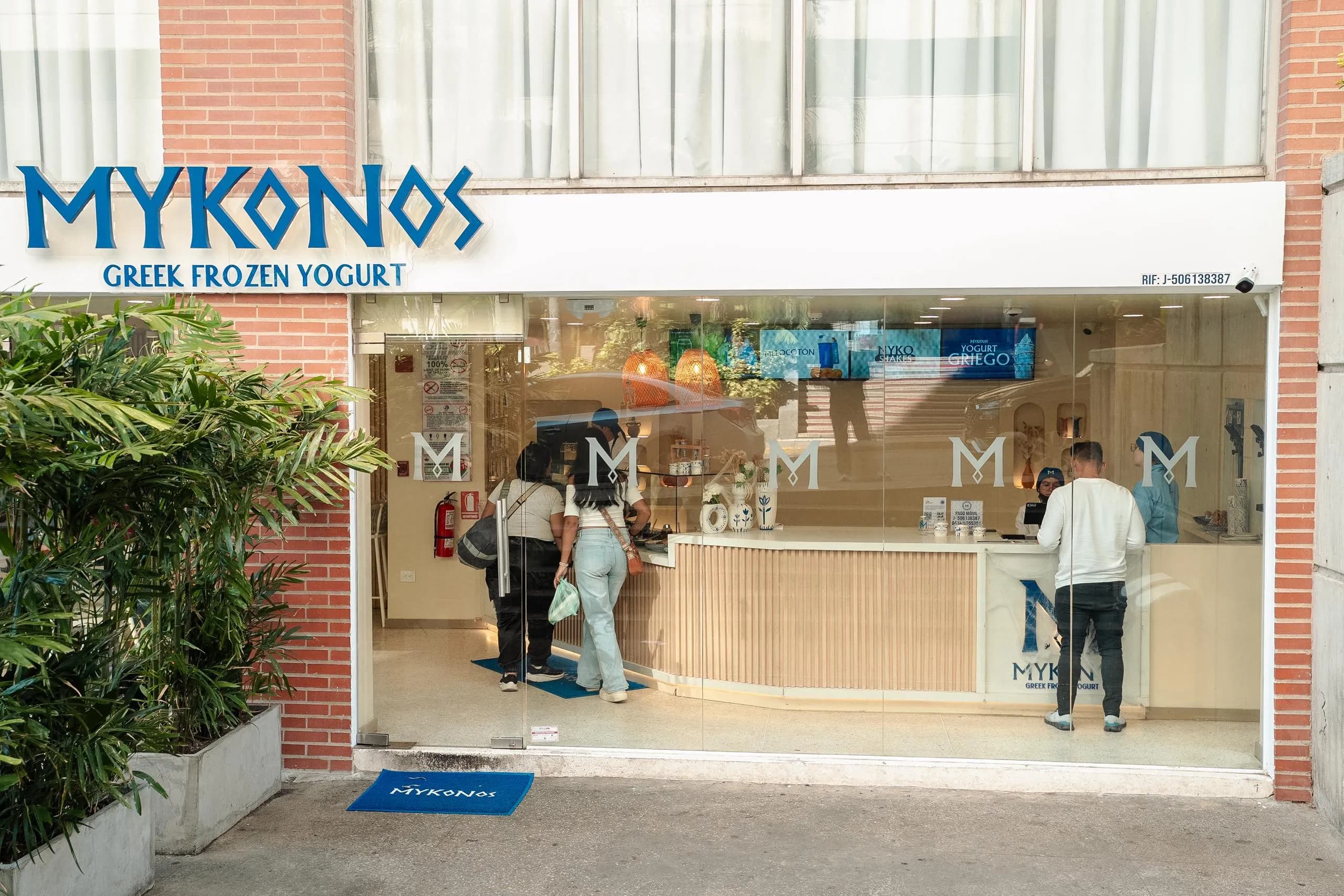 Sucursal Mykonos Greek El Rosal - Av. Alameda, al lado de la Torre EXA