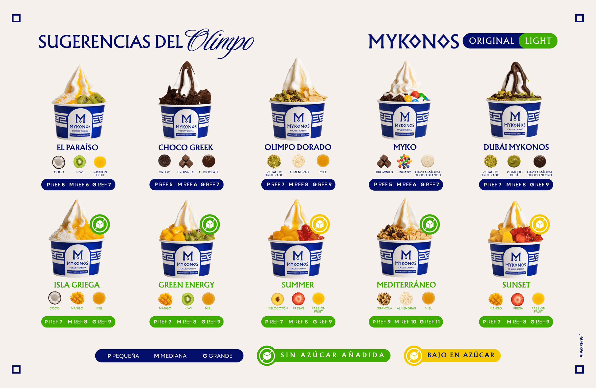 Sugerencias del Olimpo - Mykonos Greek: Combinaciones recomendadas para disfrutar al máximo