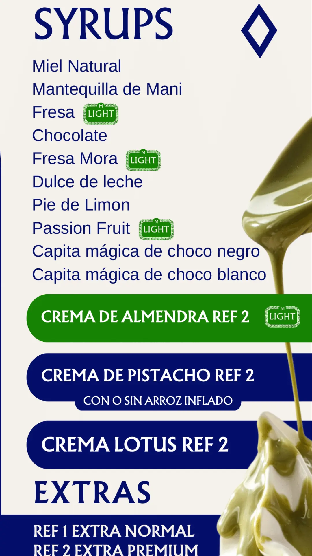 Syrups - Mykonos Greek: Deliciosos syrups para complementar tu experiencia