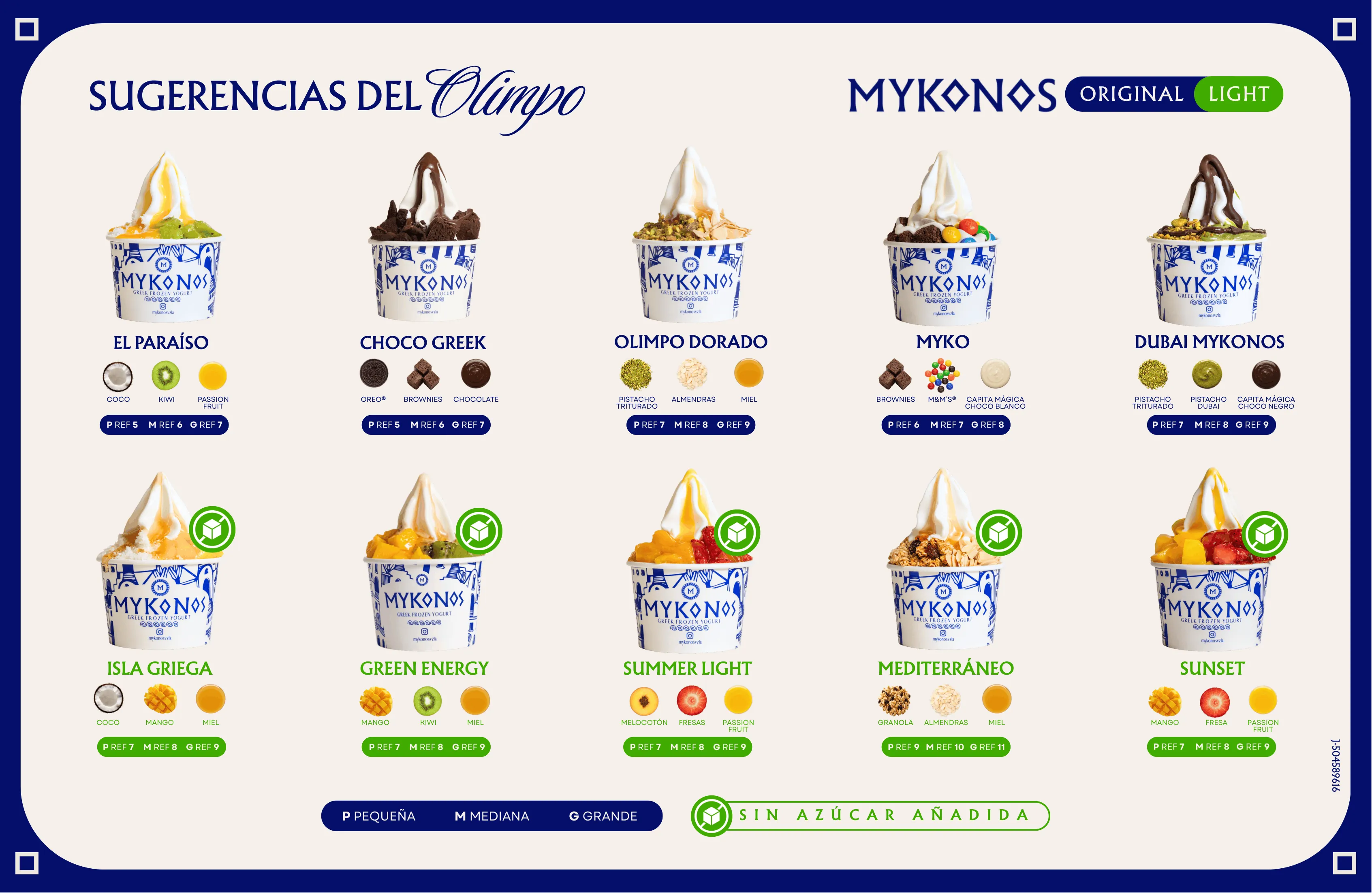 Sugerencias del Olimpo - Mykonos Greek: Combinaciones recomendadas para disfrutar al máximo